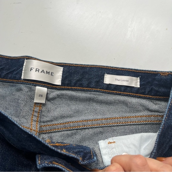 Frame // NWT The Loose Jeans in Trooper - Picture 8 of 10